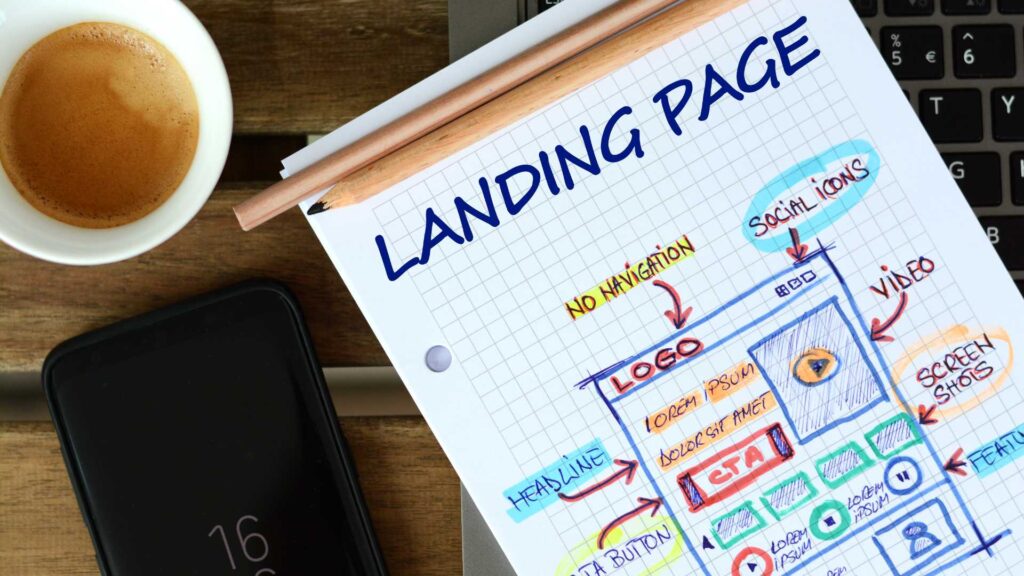 o que é uma landing page